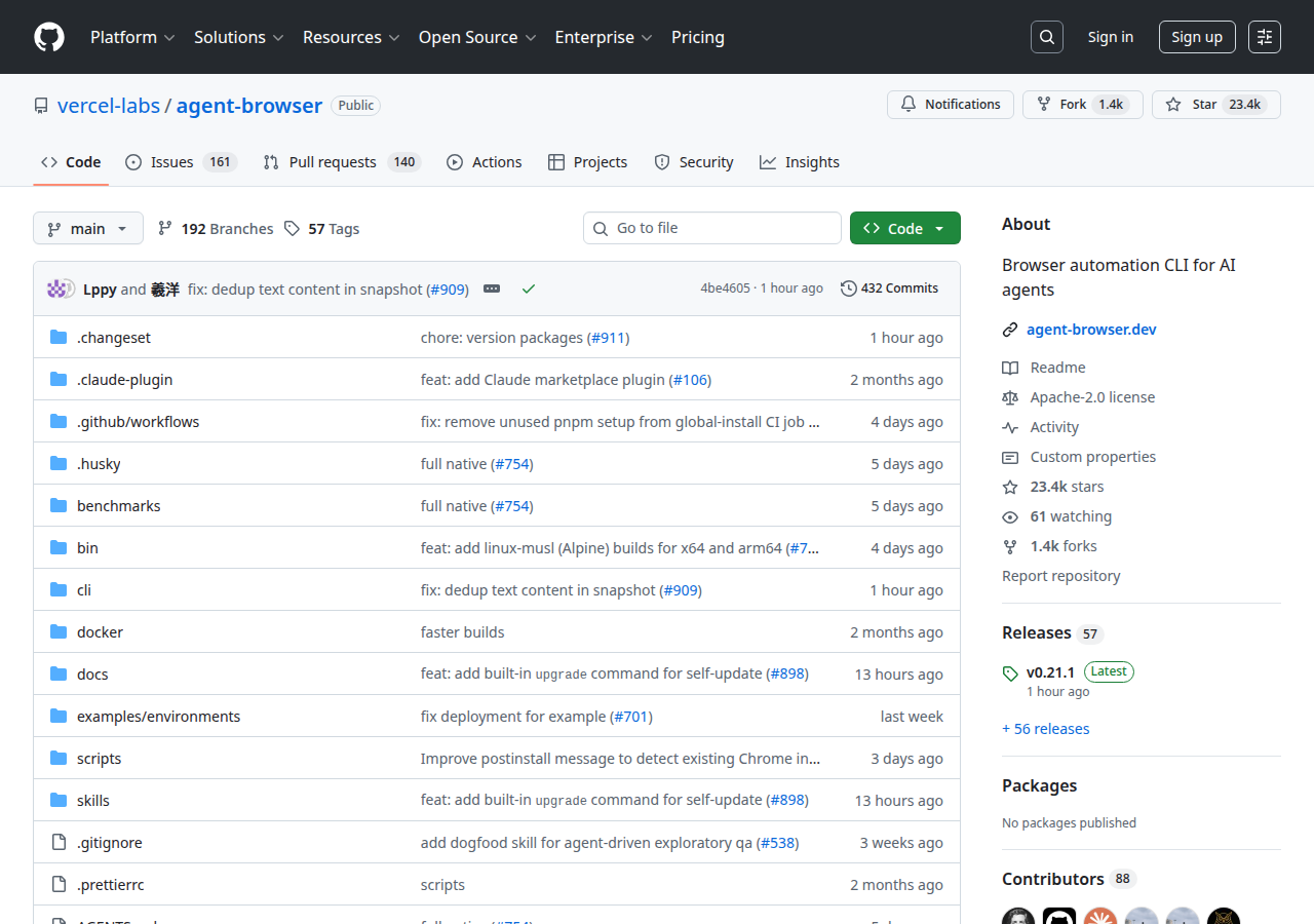 Agent Browser Screenshot